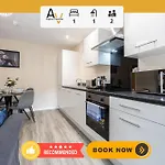 Inviting One-Bedroom Apartment In Central Salford - Perfect For Business Stays & Relocations By Av Hughes Properties